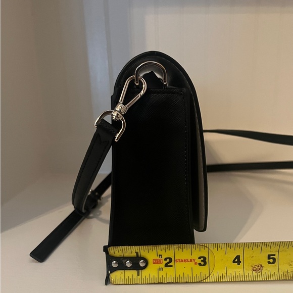 Kate Spade Carson Colorblock Convertible Crossbody | Gray/White/Gold | New - Picture 8 of 13